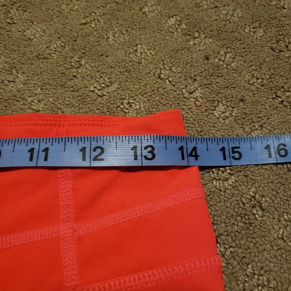 Athleta Cropped Leg Pants Orange / Pink | Women's Small S Athletic Workout Gym - Picture 7 of 8